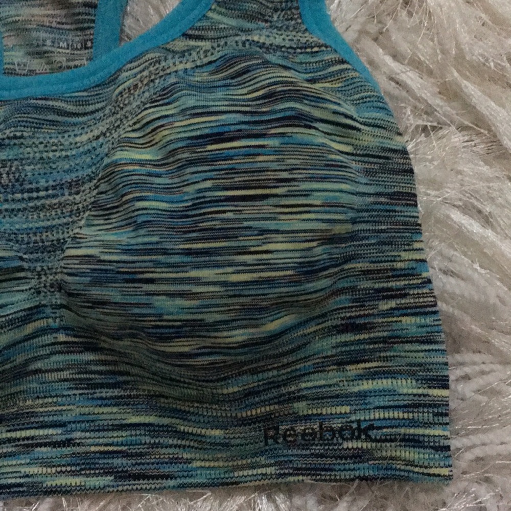 Reebok Racerback Sports Athletic Bra - Picture 2 of 4